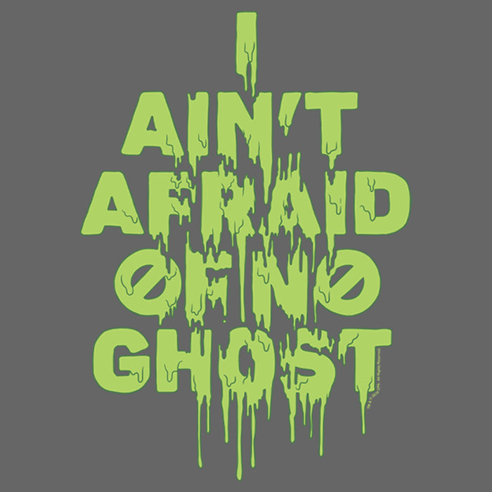 Fifth Sun Girl's Ghostbusters I Ain't Afraid Of No Ghost Streak T-Shirt