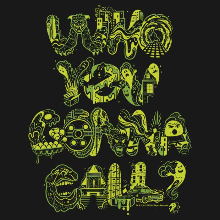 Fifth Sun Girl's Ghostbusters Who You Gonna Call Collage T-Shirt
