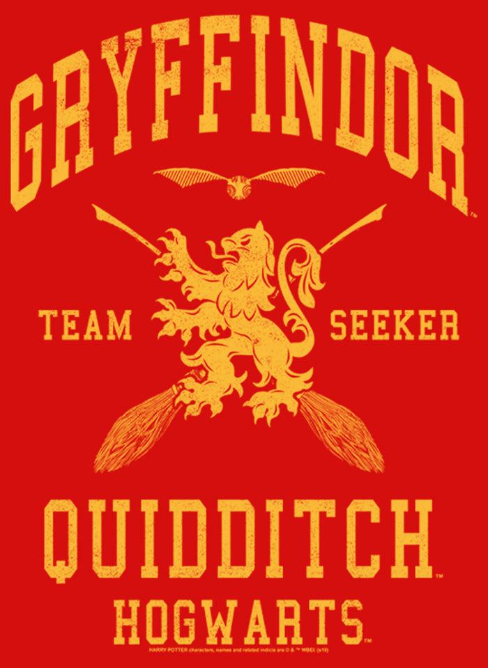 Fifth Sun Girl's Harry Potter Gryffindor Quidditch Gold Team Seeker T-Shirt