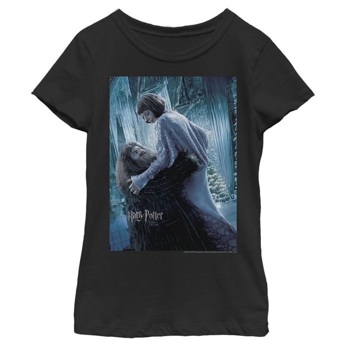 fifth sun Girl's Harry Potter Hagrid And Madame Maxim Character Poster T-Shirt