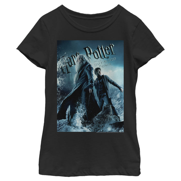 fifth sun Girl's Harry Potter Half-Blood Prince Hidden Horcrux Poster T-Shirt