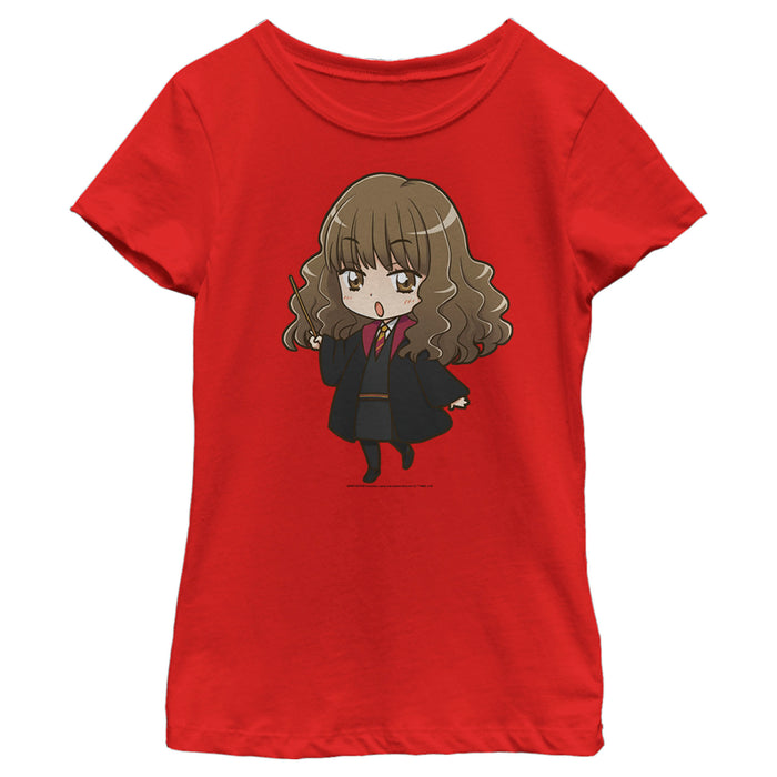 fifth sun Girl's Harry Potter Hermione Cartoon T-Shirt