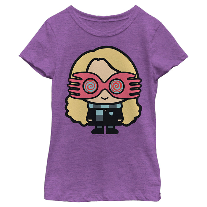 fifth sun Girl's Harry Potter Luna Lovegood Cartoon T-Shirt