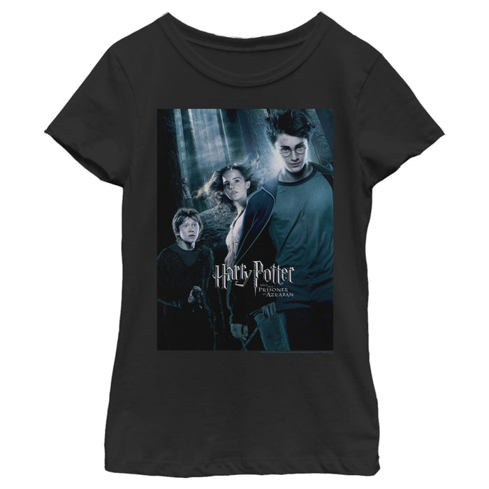 fifth sun Girl's Harry Potter Prisoner of Azkaban Poster T-Shirt