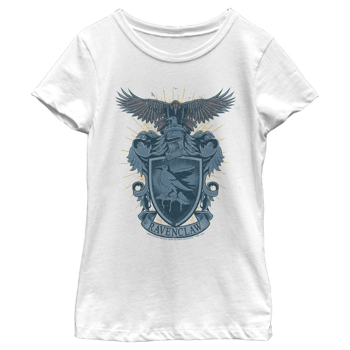 fifth sun Girl's Harry Potter Ravenclaw Coat of Arms T-Shirt