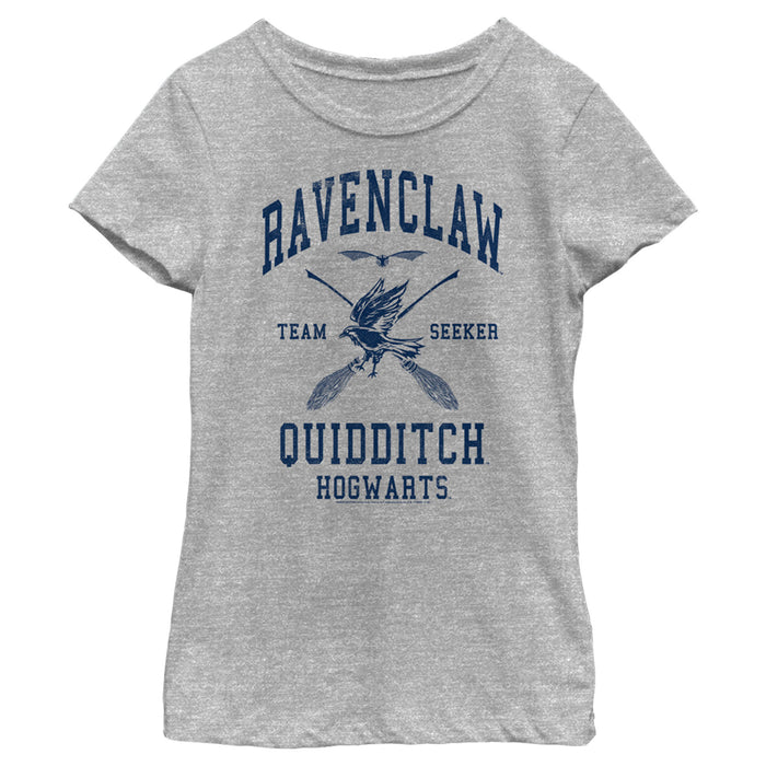 fifth sun Girl's Harry Potter Ravenclaw Quidditch Seeker T-Shirt