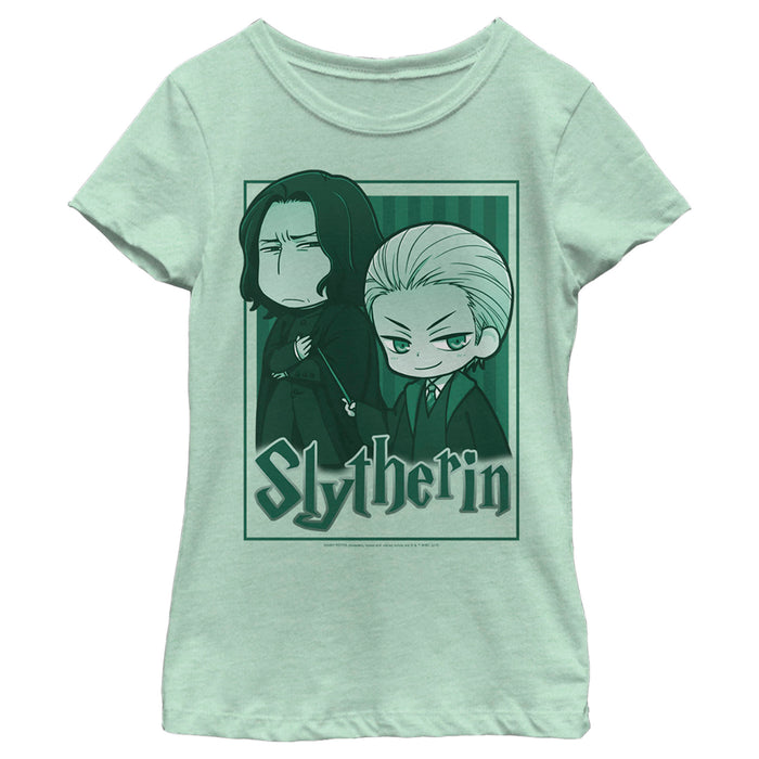 fifth sun Girl's Harry Potter Slytherin Cartoon Characters T-Shirt