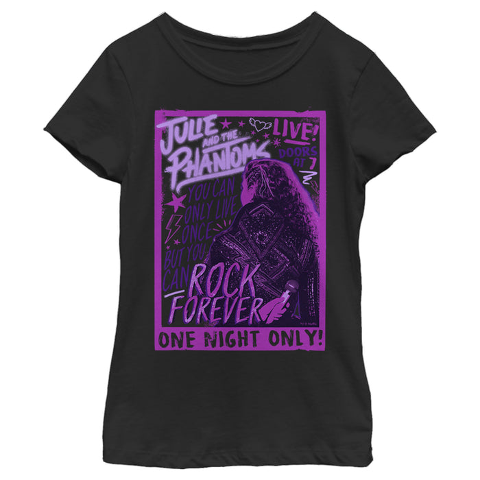 Fifth Sun Girl's Julie And The Phantoms Rock Poster T-Shirt