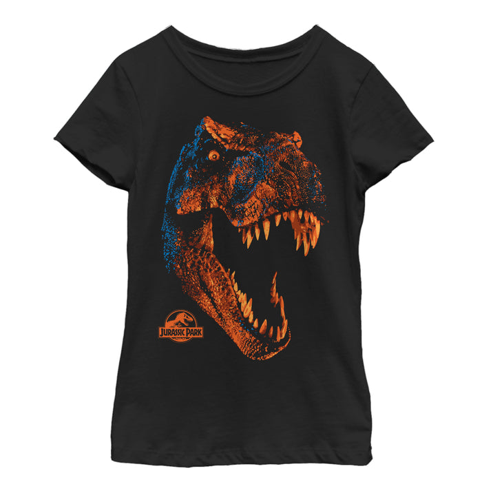 fifth sun Girl's Jurassic Park T. Rex Nightmare T-Shirt