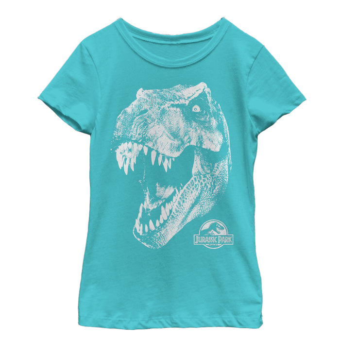 fifth sun Girl's Jurassic Park Tyrannosaurus Rex T-Shirt