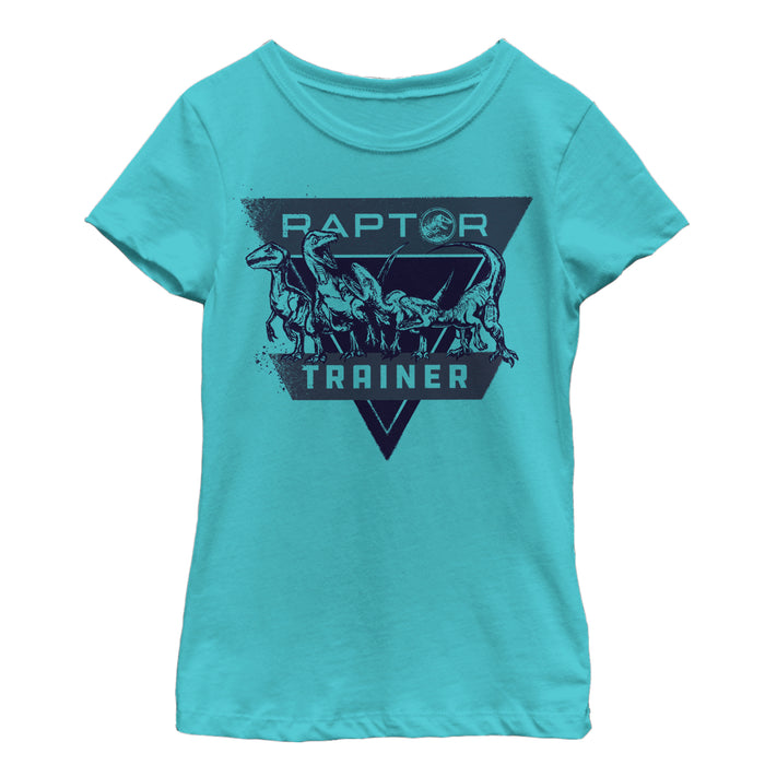 fifth sun Girl's Jurassic World: Fallen Kingdom Raptor Trainer T-Shirt