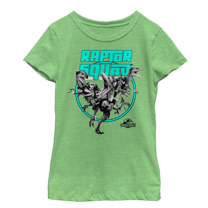 Fifth Sun Girl's Jurassic World Raptor Squad T-Shirt