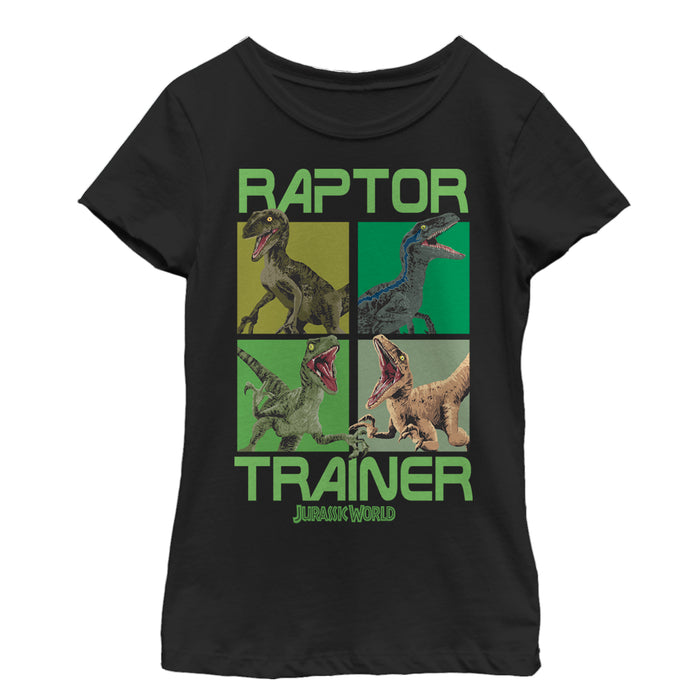 fifth sun Girl's Jurassic World Raptor Trainer T-Shirt