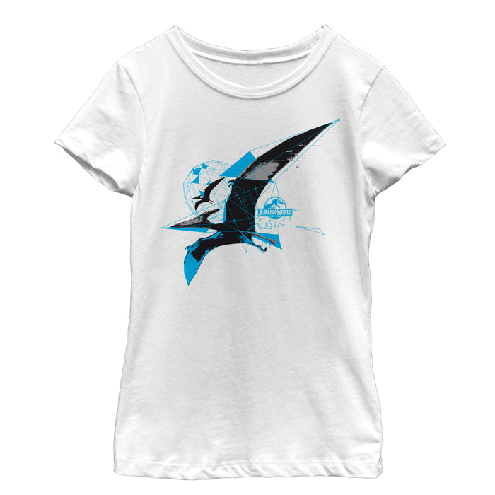 fifth sun Girl's Jurassic World Soaring Pteranodon T-Shirt