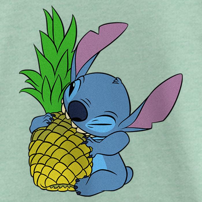 Fifth Sun Girl's Lilo & Stitch Pineapple Lover Stitch T-Shirt