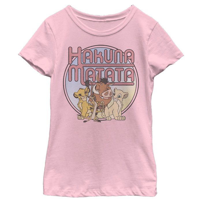 fifth sun Girl's Lion King Distressed Best Friends Group Shot T-Shirt