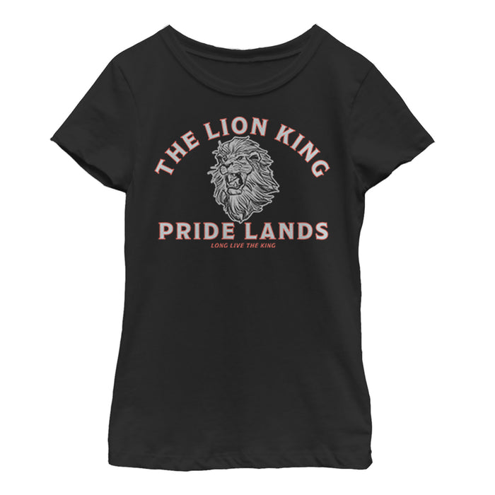 fifth sun Girl's Lion King Live the King Sketch T-Shirt
