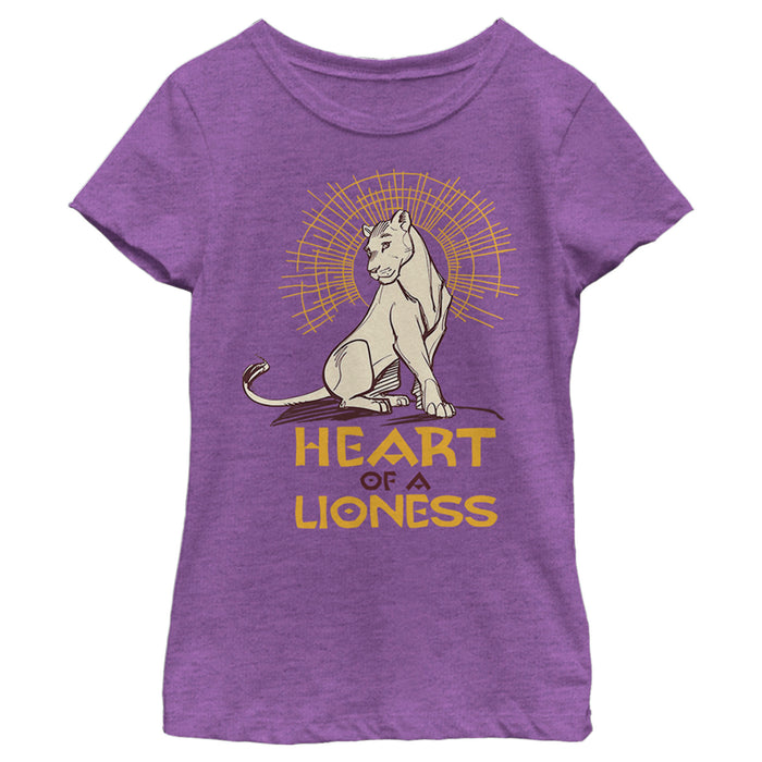 Fifth Sun Girl's Lion King Nala Heart Of Lioness T-Shirt