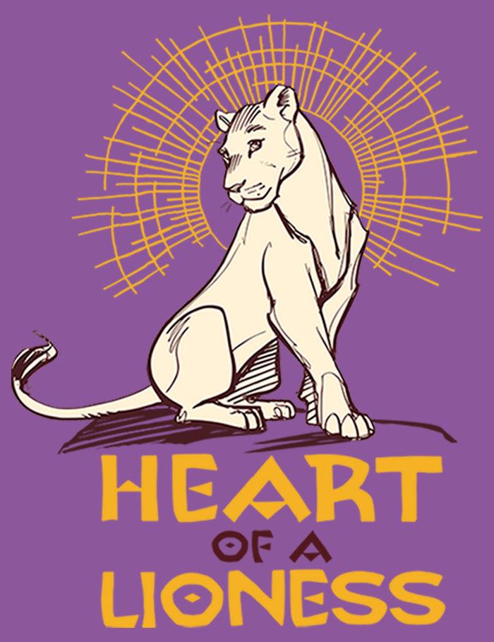 Fifth Sun Girl's Lion King Nala Heart Of Lioness T-Shirt