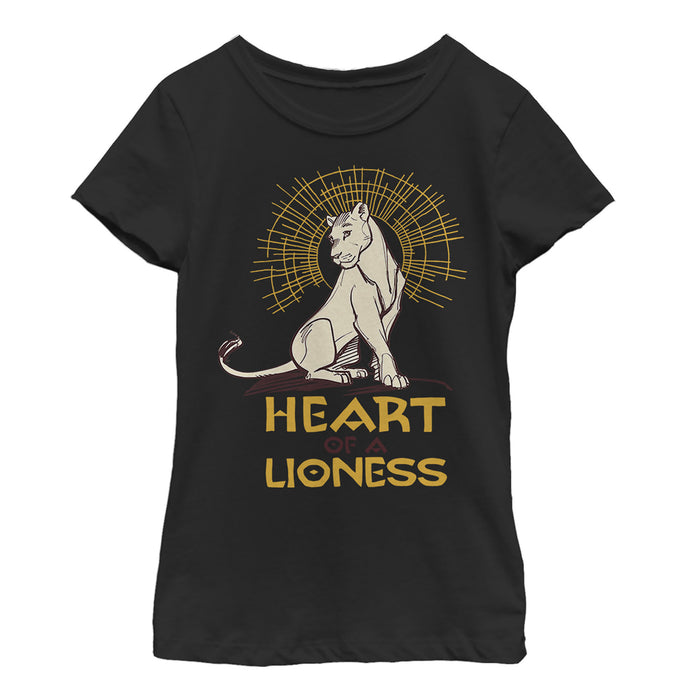 fifth sun Girl's Lion King Nala Heart of Lioness T-Shirt