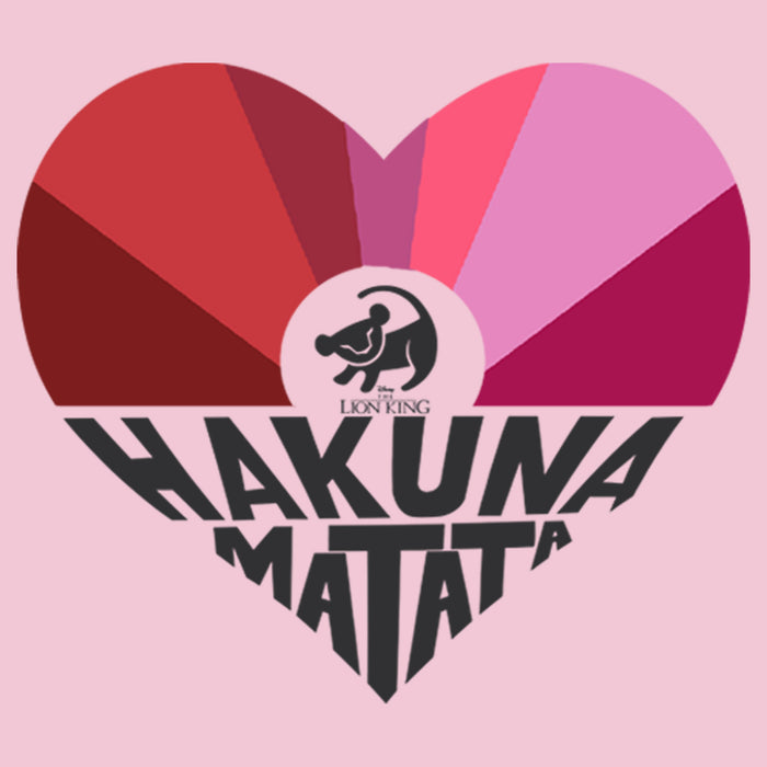 Fifth Sun Girl's Lion King Simba Hakuna Matata Heart T-Shirt