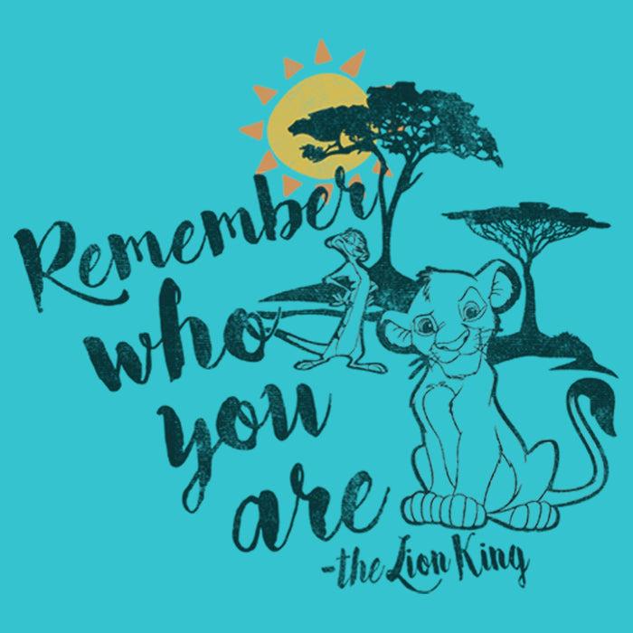 Fifth Sun Girl's Lion King Simba Never Forget Who You Are T-Shirt