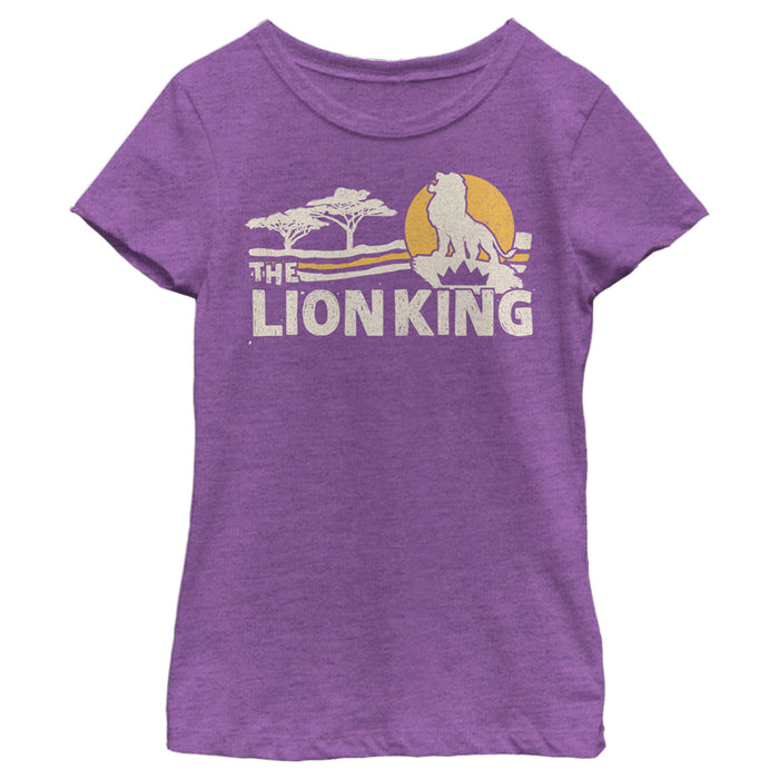Fifth Sun Girl's Lion King Vintage Pride Lands T-Shirt