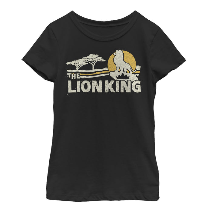 fifth sun Girl's Lion King Vintage Pride Lands T-Shirt