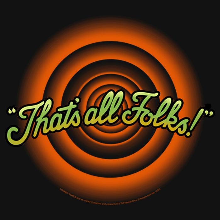 Fifth Sun Girl's Looney Tunes That's All Folks Classic T-Shirt