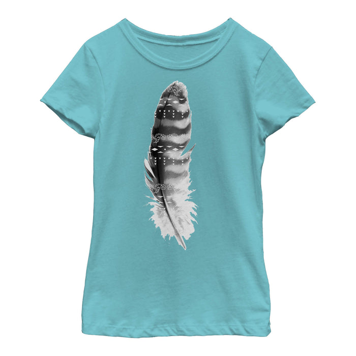 fifth sun Girl's Lost Gods Feather in Flight T-Shirt