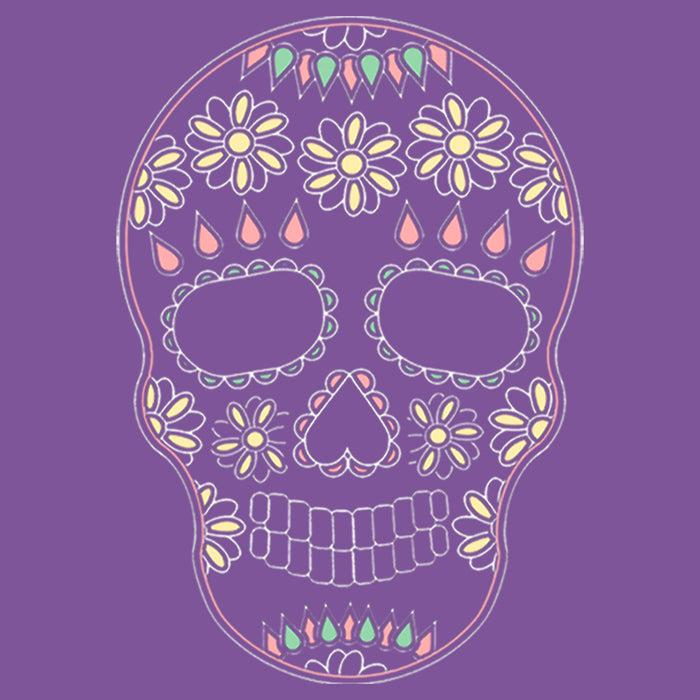 Fifth Sun Girl's Lost Gods Halloween Sugar Skull T-Shirt