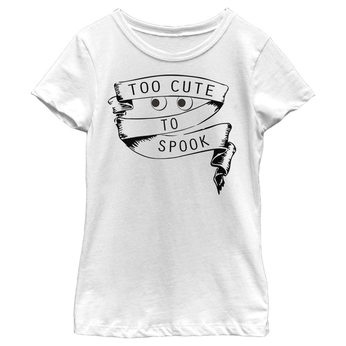 Fifth Sun Girl's Lost Gods Halloween Too Cute To Spook T-Shirt