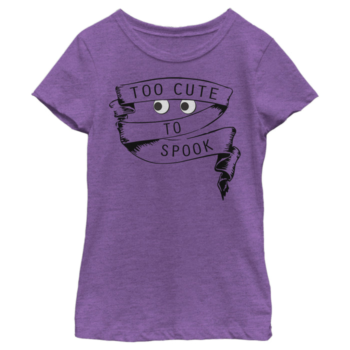 fifth sun Girl's Lost Gods Halloween Too Cute to Spook T-Shirt