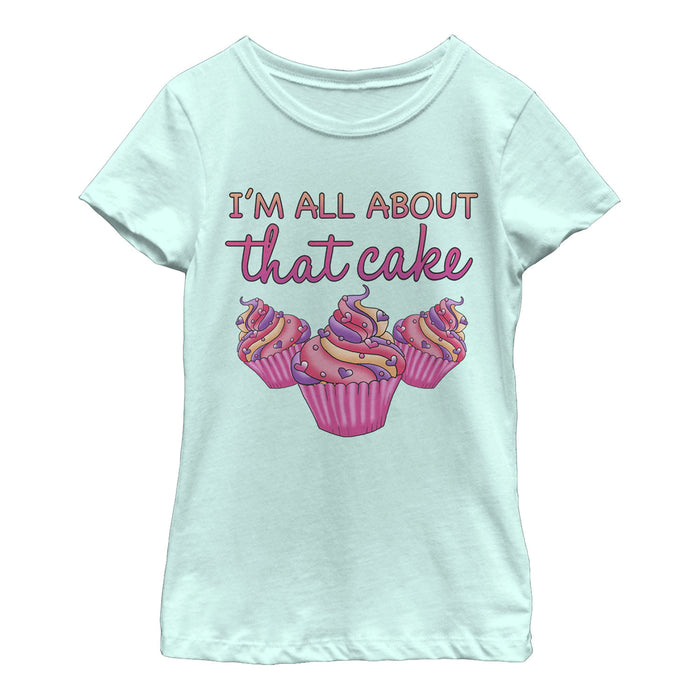 fifth sun Girl's Lost Gods I'm All About That Cake T-Shirt