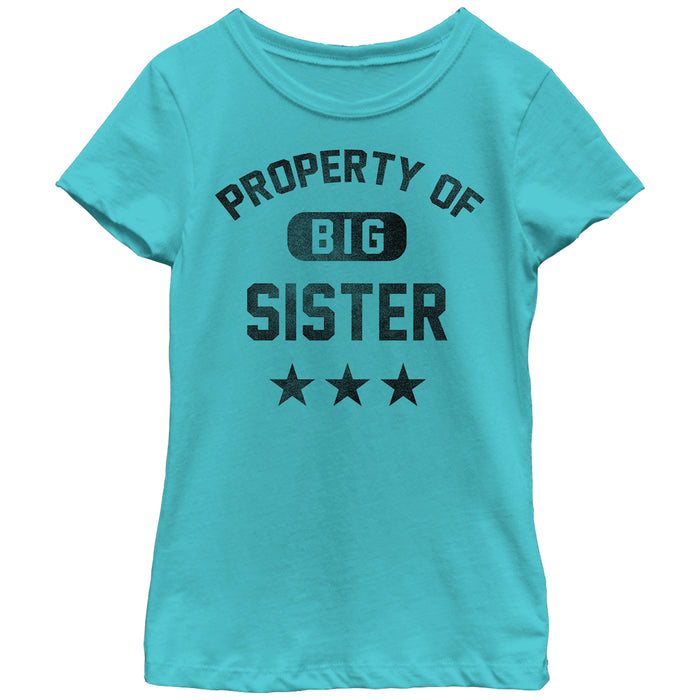 fifth sun Girl's Lost Gods Property of Big Sister T-Shirt