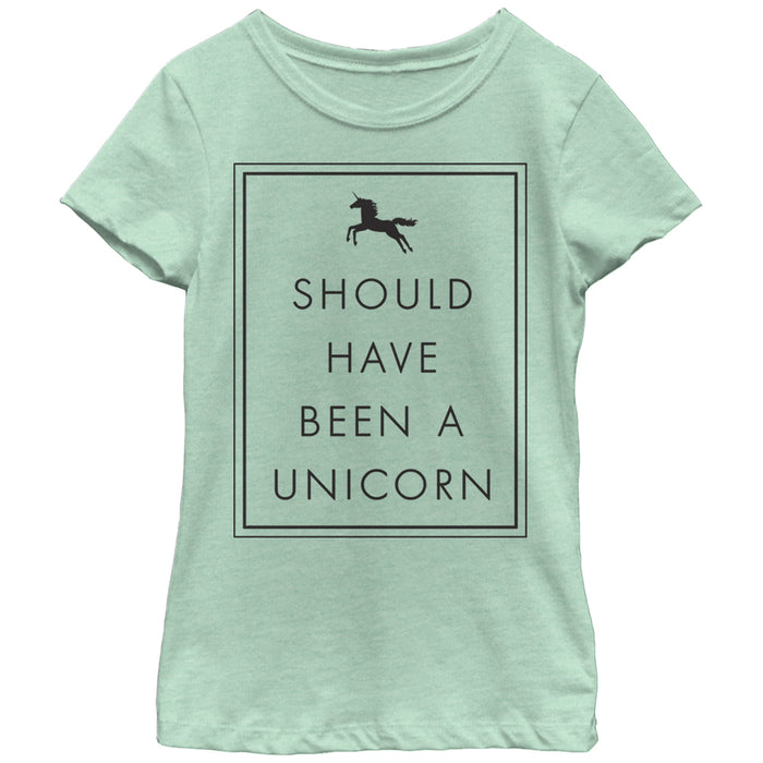 fifth sun Girl's Lost Gods Should Have Been a Unicorn T-Shirt