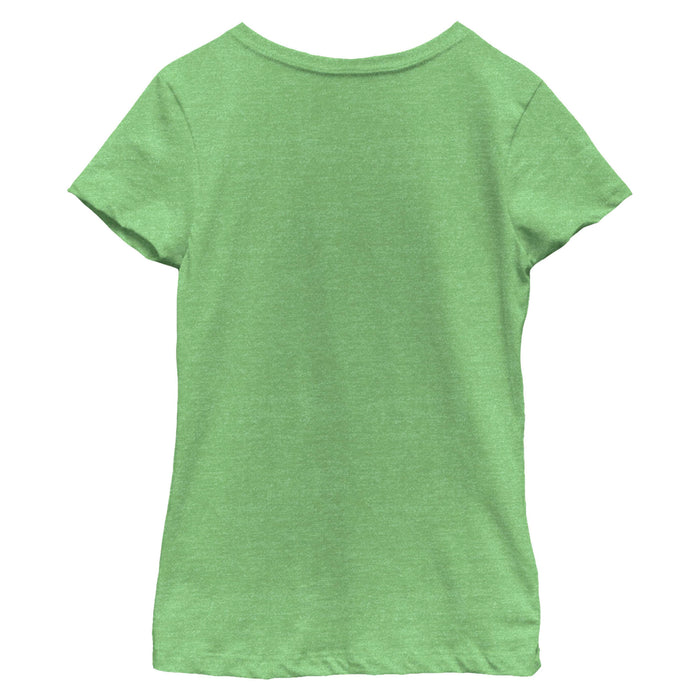 Fifth Sun Girl's Lost Gods St. Patrick's Day Lucky Meow Cat T-Shirt