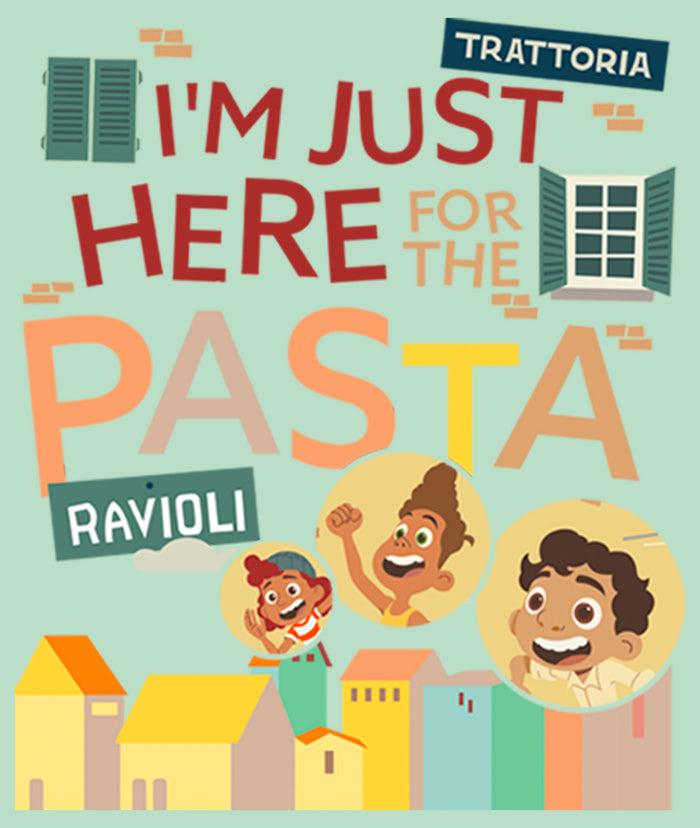 Fifth Sun Girl's Luca I'm Just Here For The Pasta T-Shirt