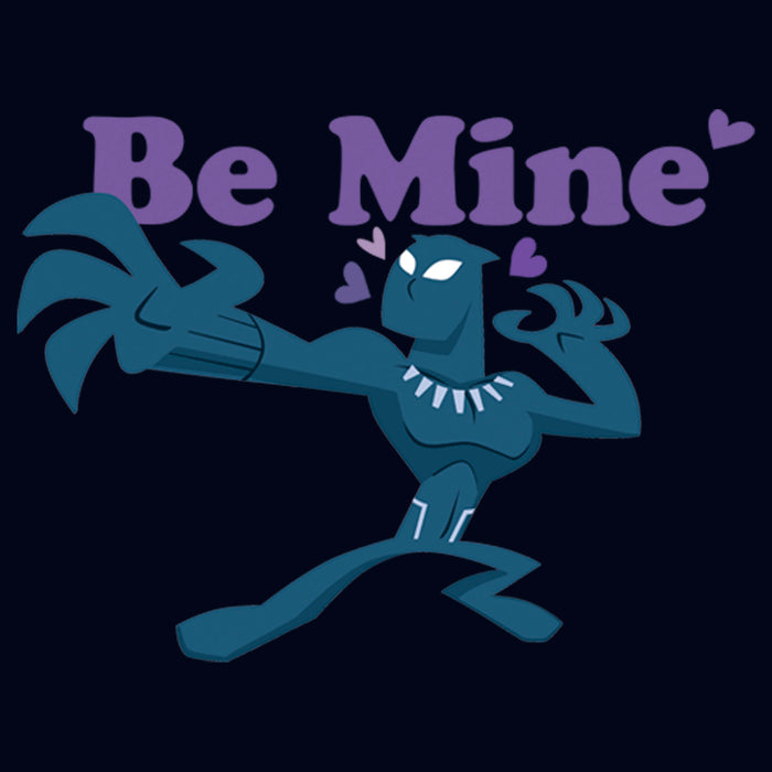 Fifth Sun Girl's Marvel Black Panther Be Mine T-Shirt