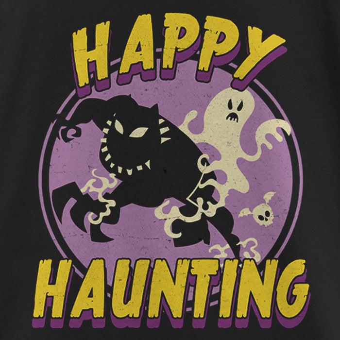 Fifth Sun Girl's Marvel Black Panther Happy Haunting T-Shirt