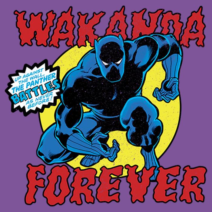 Fifth Sun Girl's Marvel Black Panther Retro Battle T-Shirt