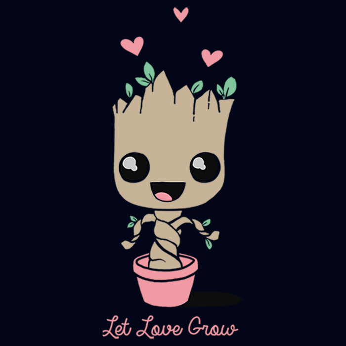 Fifth Sun Girl's Marvel Groot Let Love Grow T-Shirt