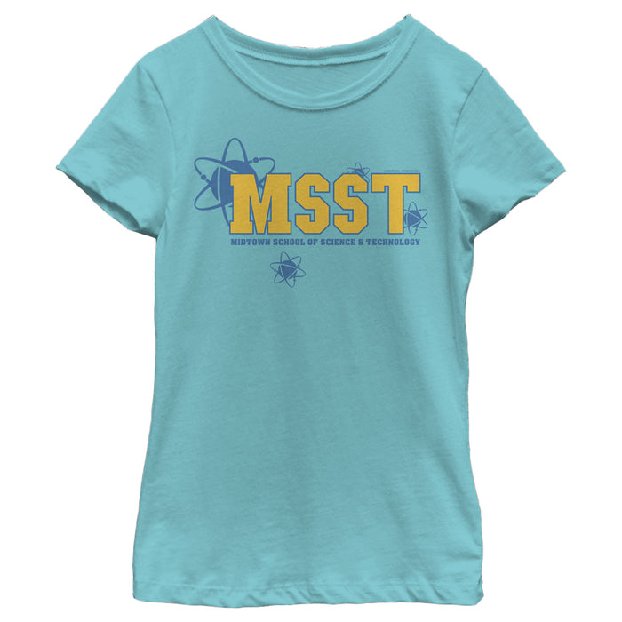 fifth sun Girl's Marvel Spider-Man: Homecoming Midtown School T-Shirt