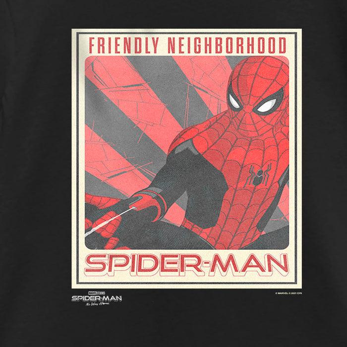 Fifth Sun Girl's Marvel Spider-Man: No Way Home Friendly Neighborhood Poster T-Shirt