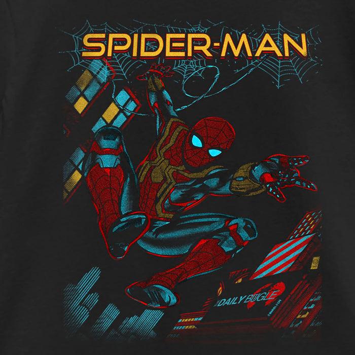 Fifth Sun Girl's Marvel Spider-Man: No Way Home Slinging Cover T-Shirt