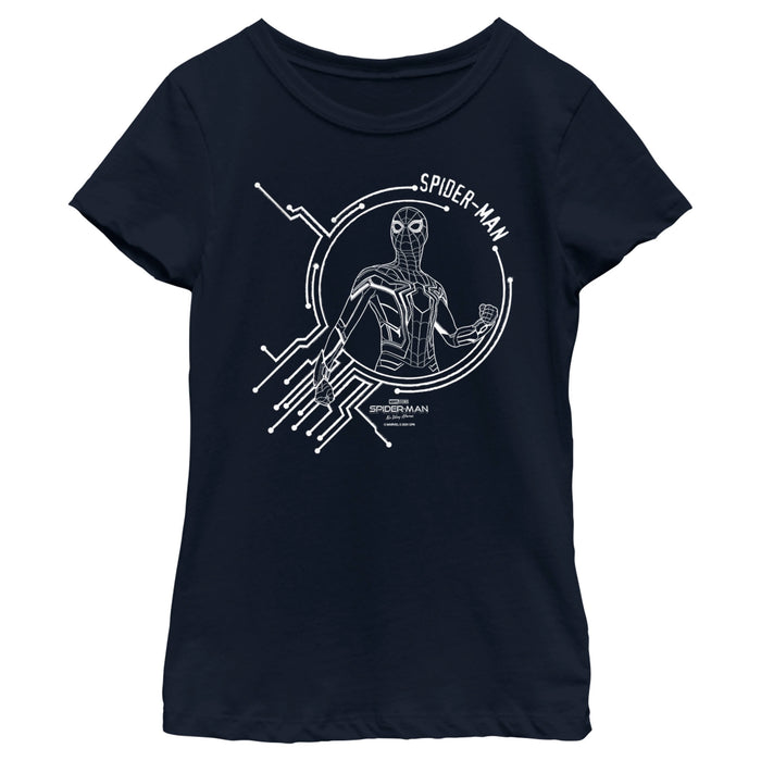fifth sun Girl's Marvel Spider-Man: No Way Home Tech T-Shirt