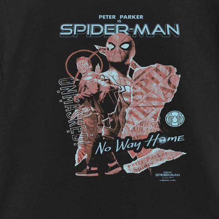 Fifth Sun Girl's Marvel Spider-Man: No Way Home Unmasked T-Shirt