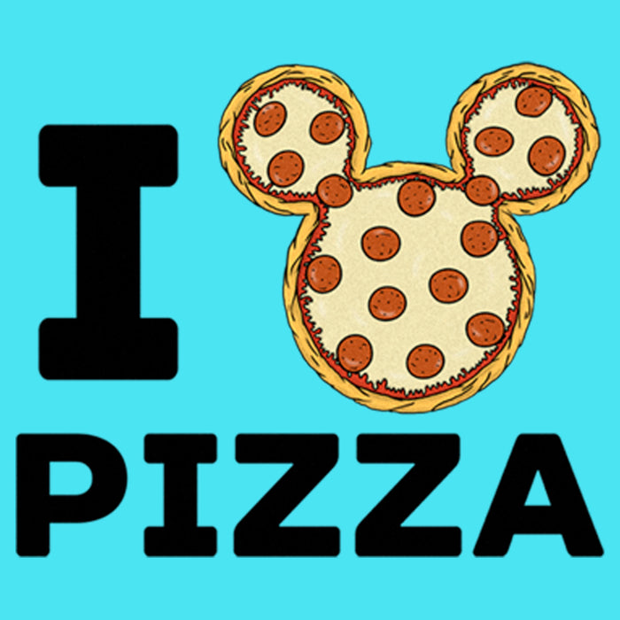 Fifth Sun Girl's Mickey & Friends I Love Pizza T-Shirt