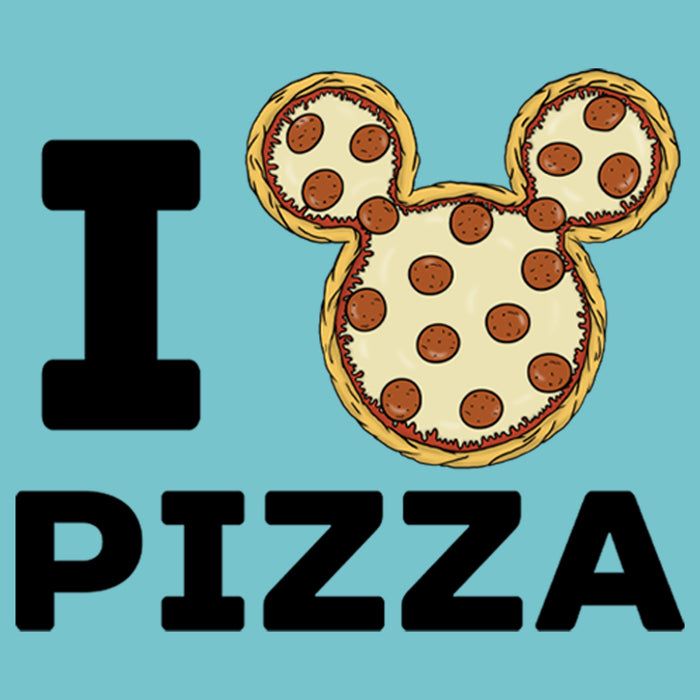 Fifth Sun Girl's Mickey & Friends Mickey Mouse Pizza T-Shirt