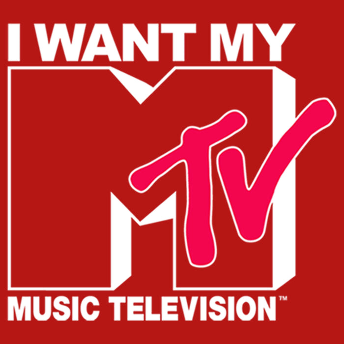 Fifth Sun Girl's MTV I Want My Music Television T-Shirt